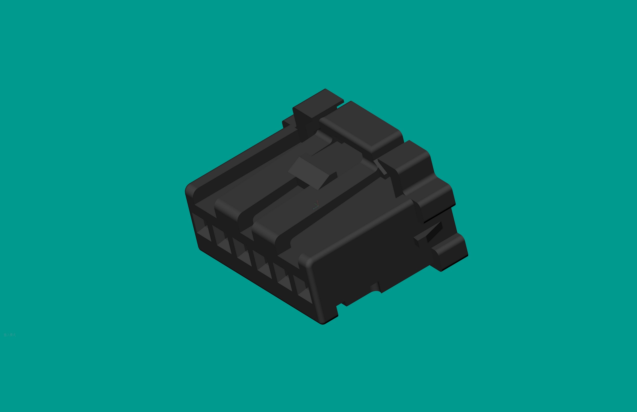 2.0間距，PNIRP-06V-S黑色