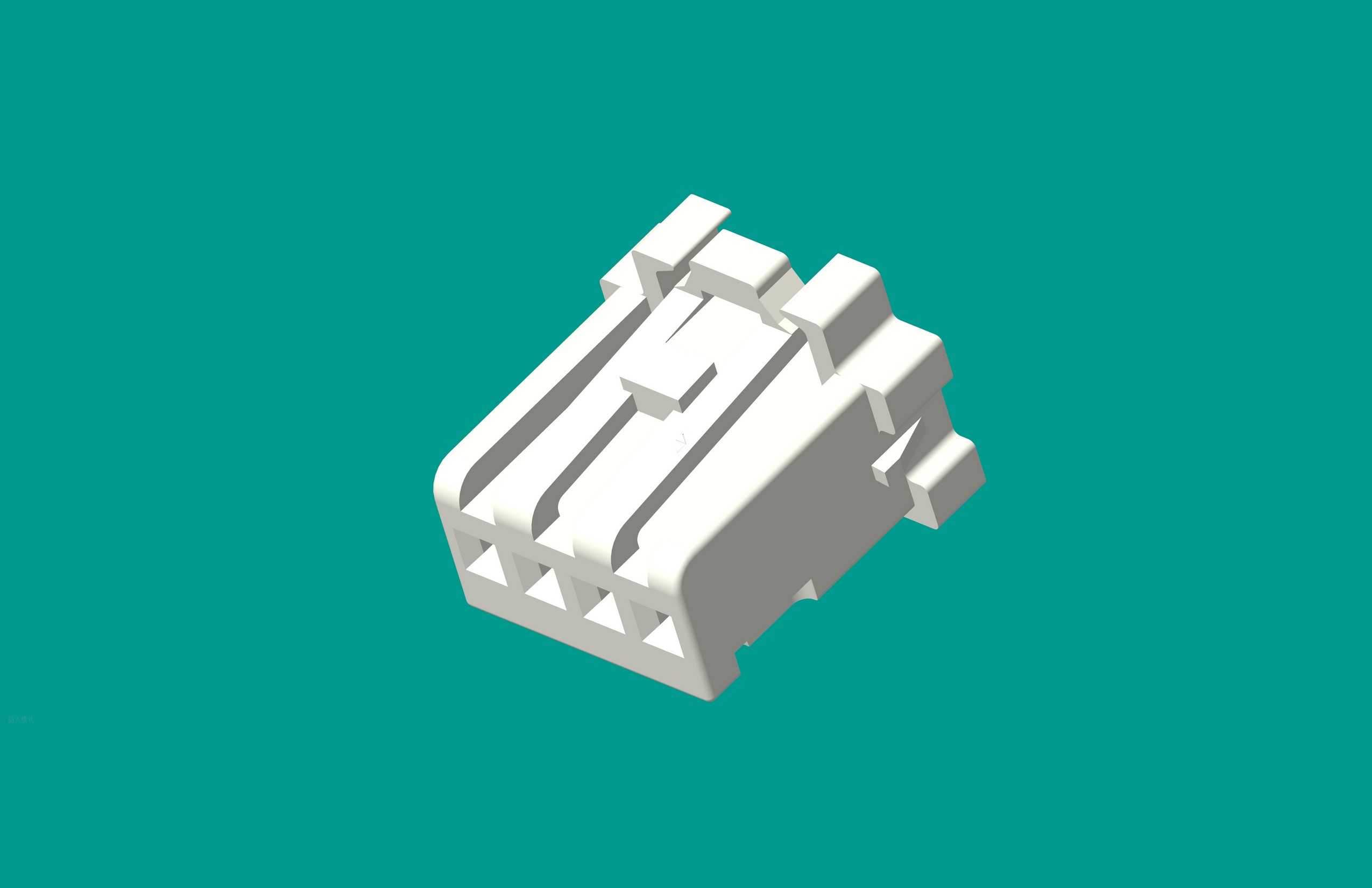 2.0間距，PNIRP-04V-S白色