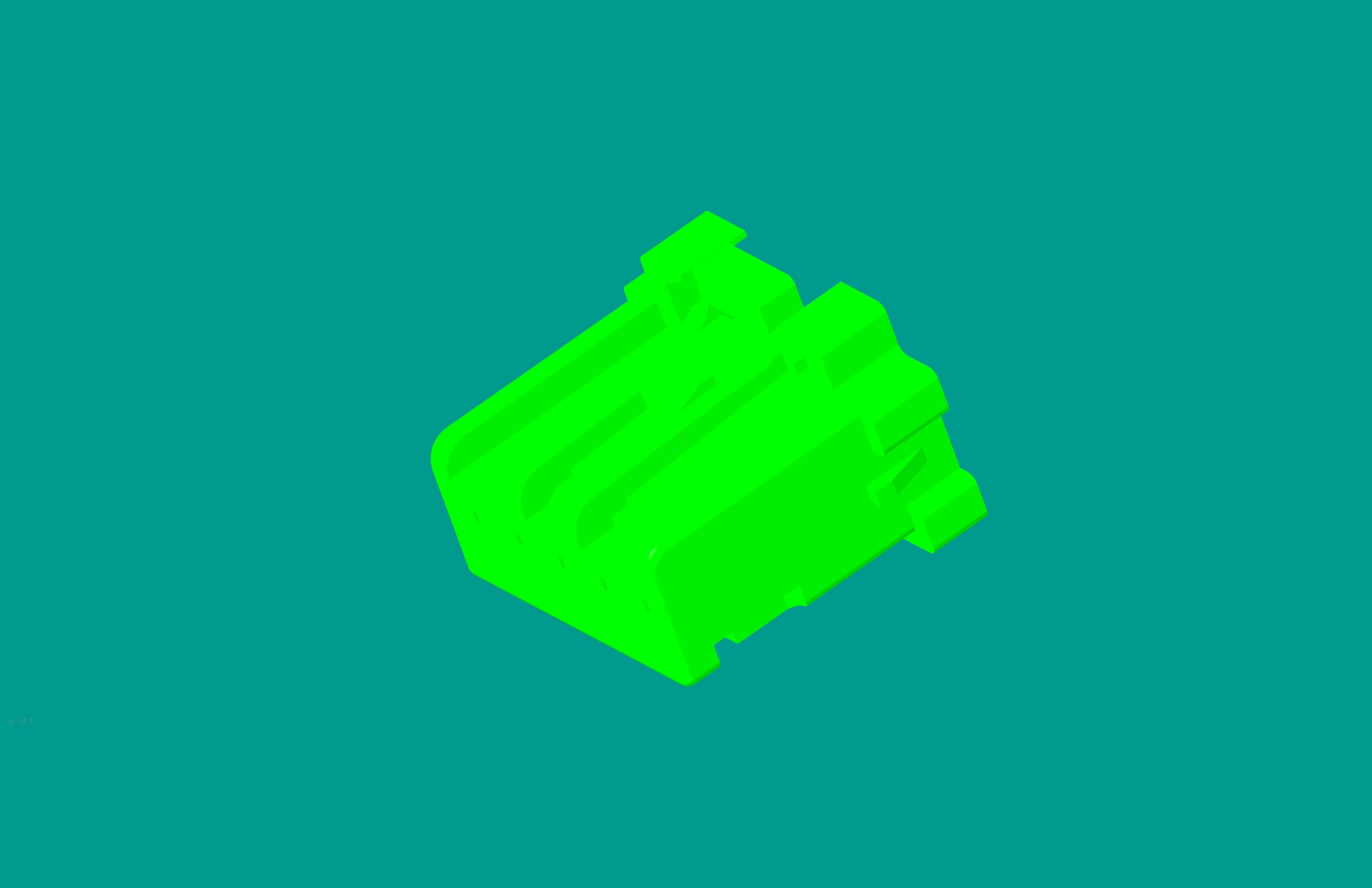 2.0間距，PNIRP-05V-S綠色