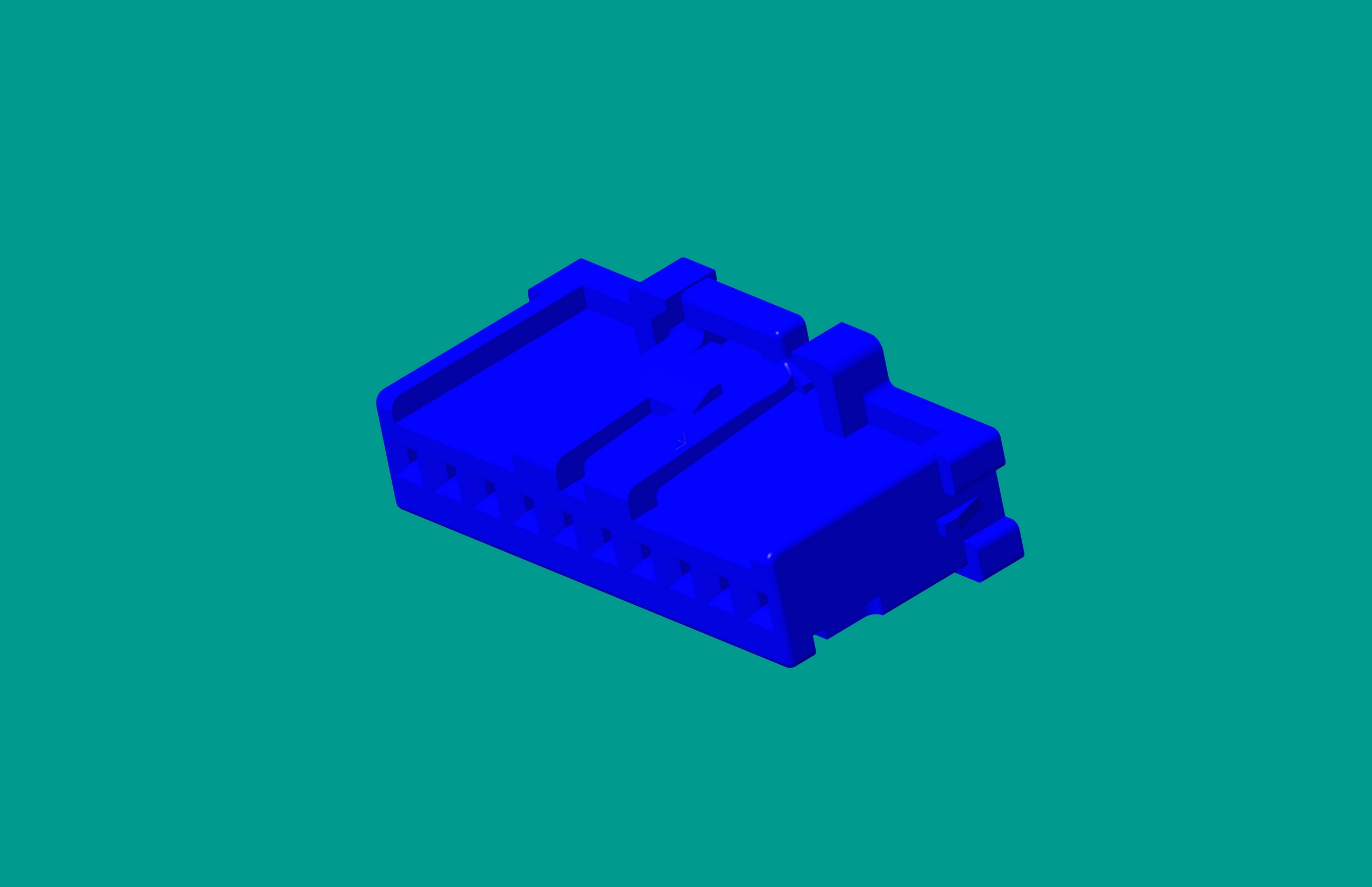 2.0間距，PNIRP-10V-S藍(lán)色