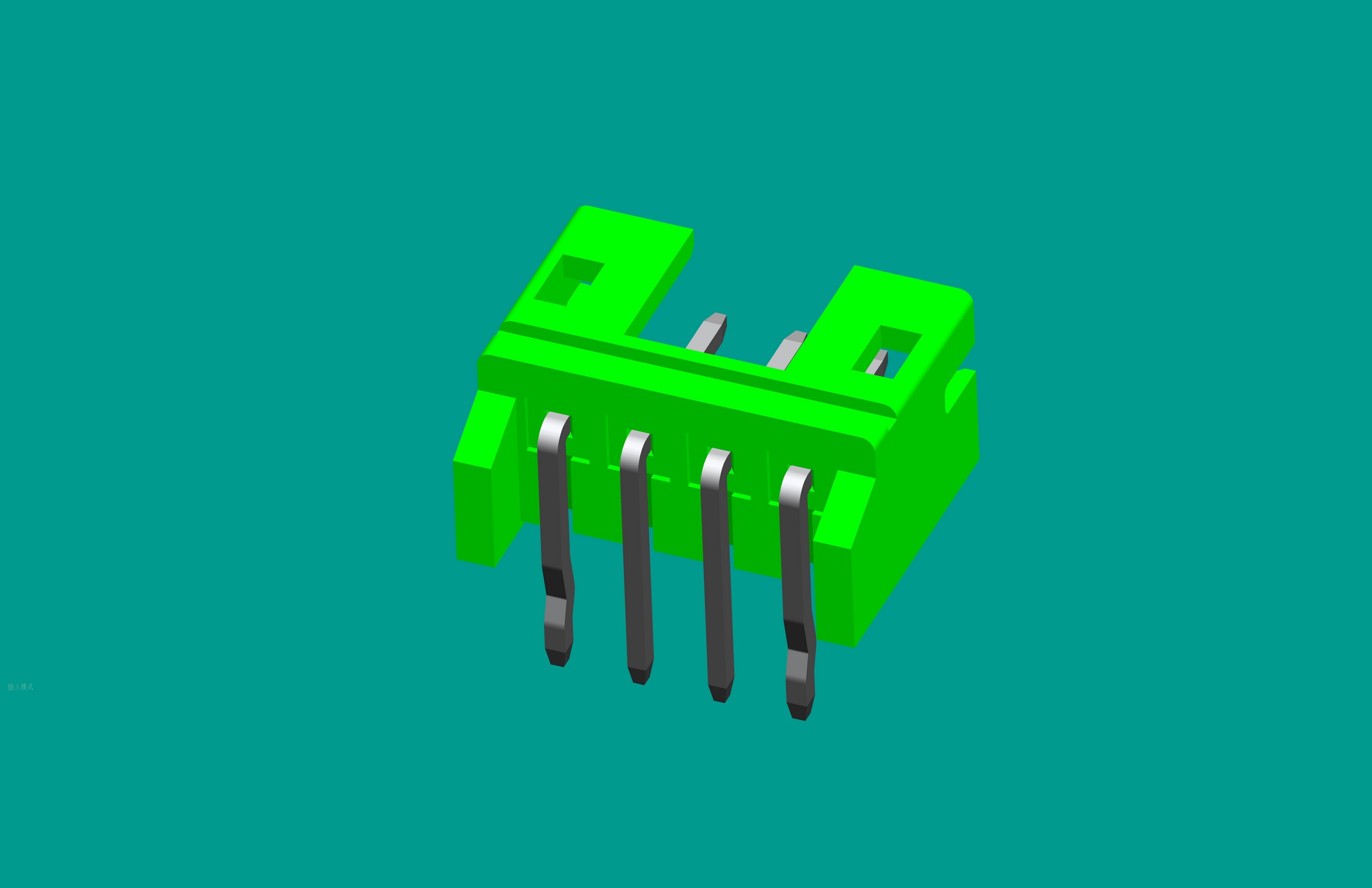 PH-4QA（有保護(hù)腳）綠色，普通PA66