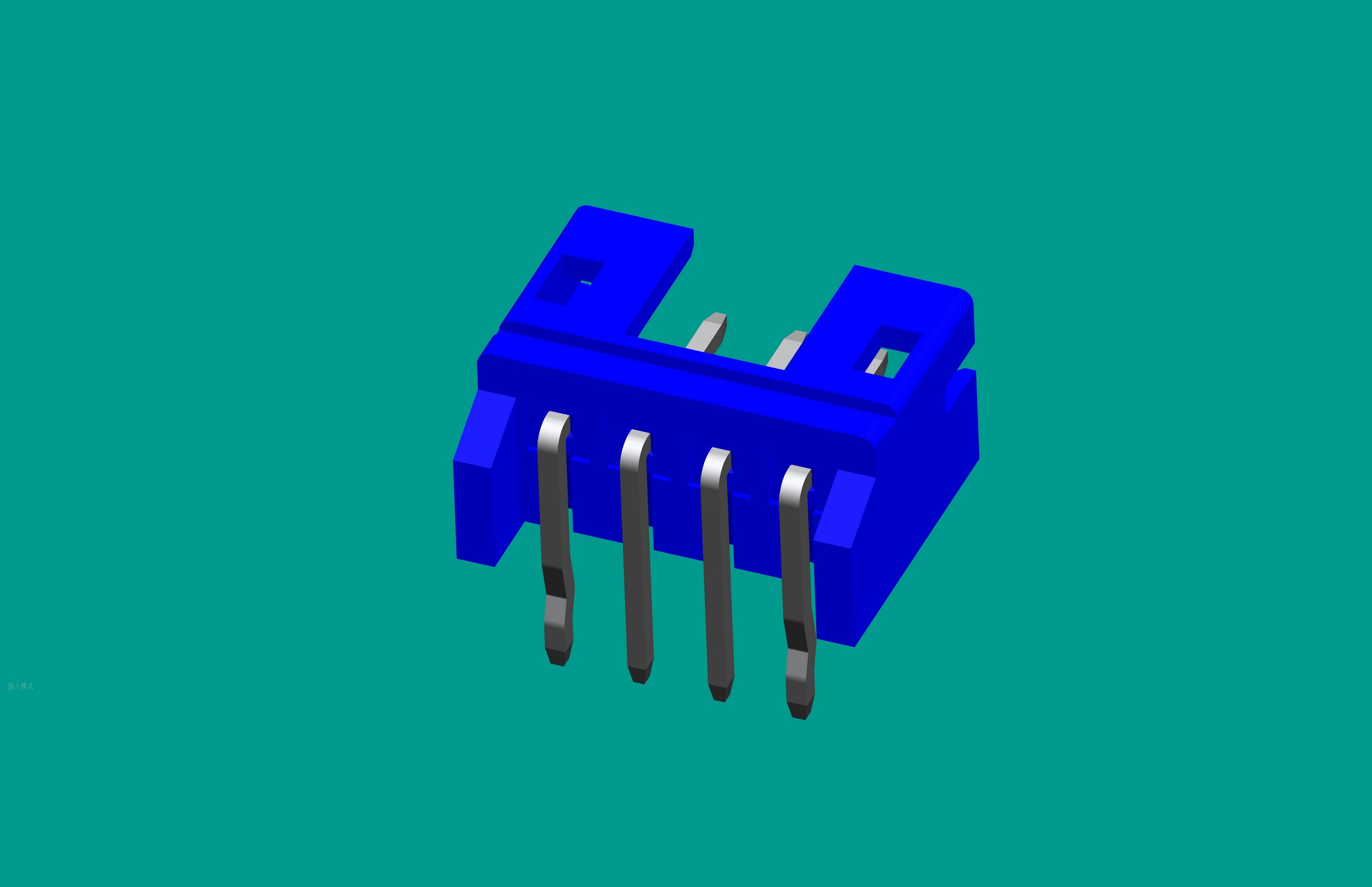 PH-4QA（有保護(hù)腳）藍(lán)色，普通PA66