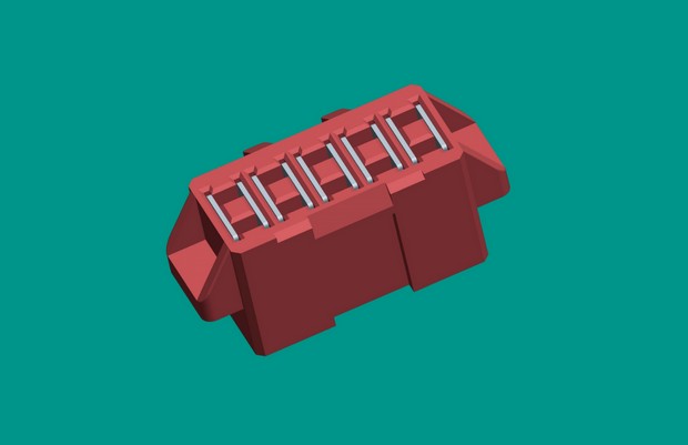 2.0mm跳線帽紅色（10號帽子）