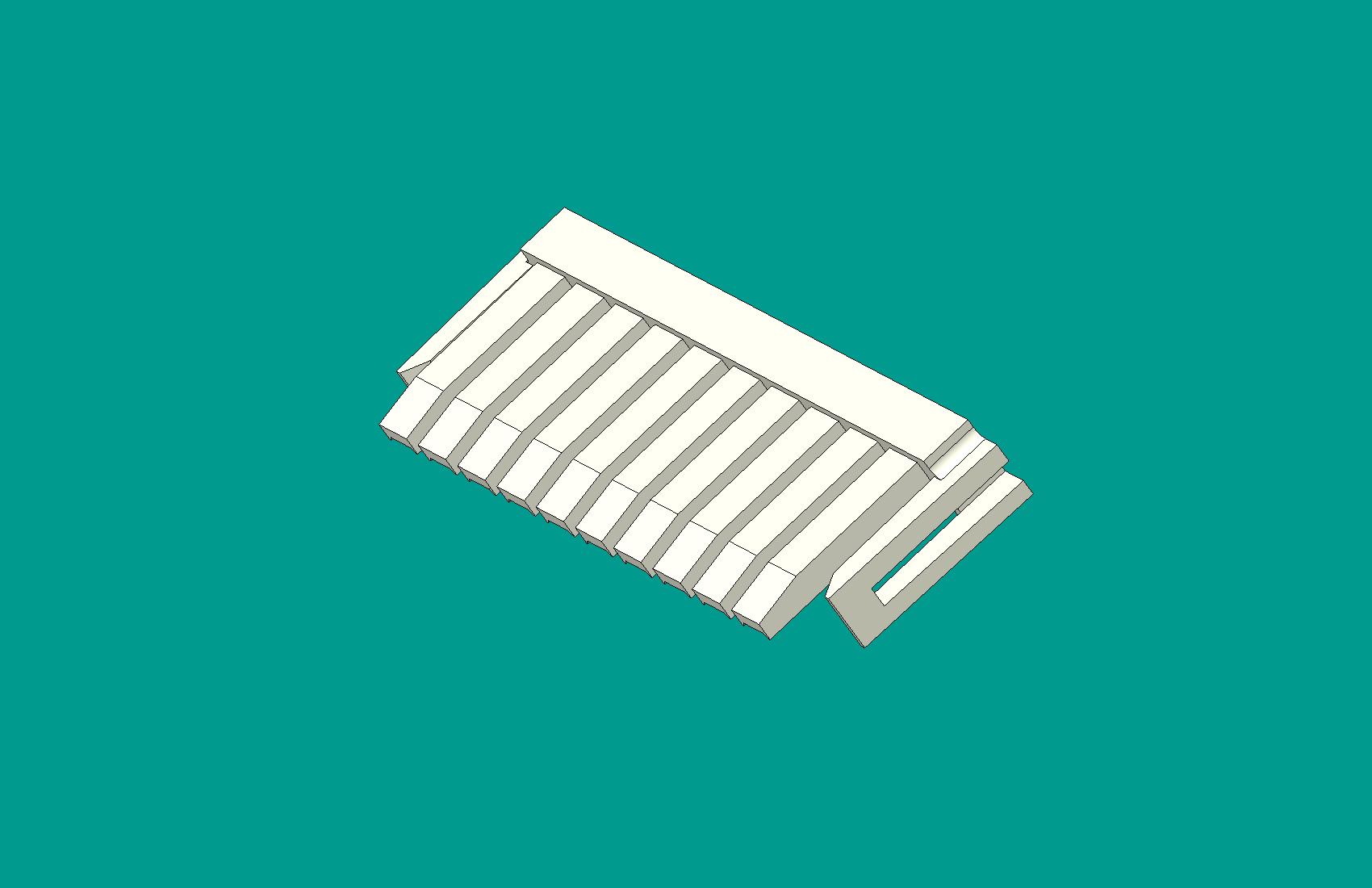 2.0間距，PNIS-10V鎖片