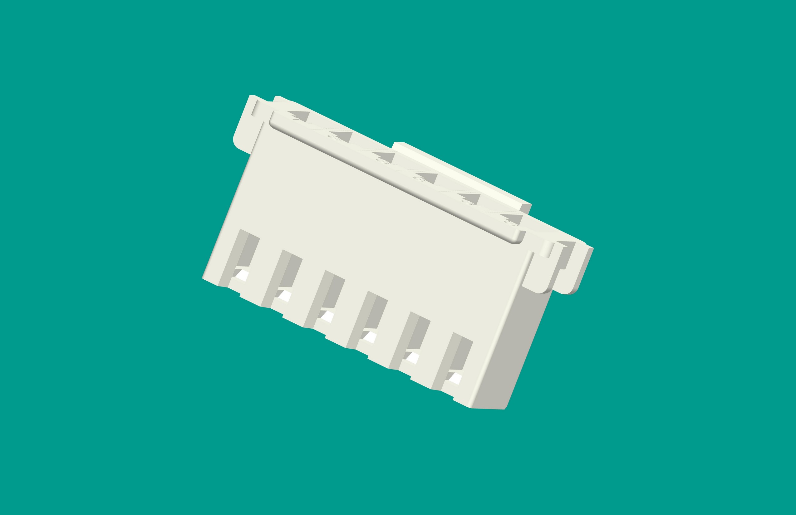 XHD帶扣塑件-6Y白色-高灼熱絲