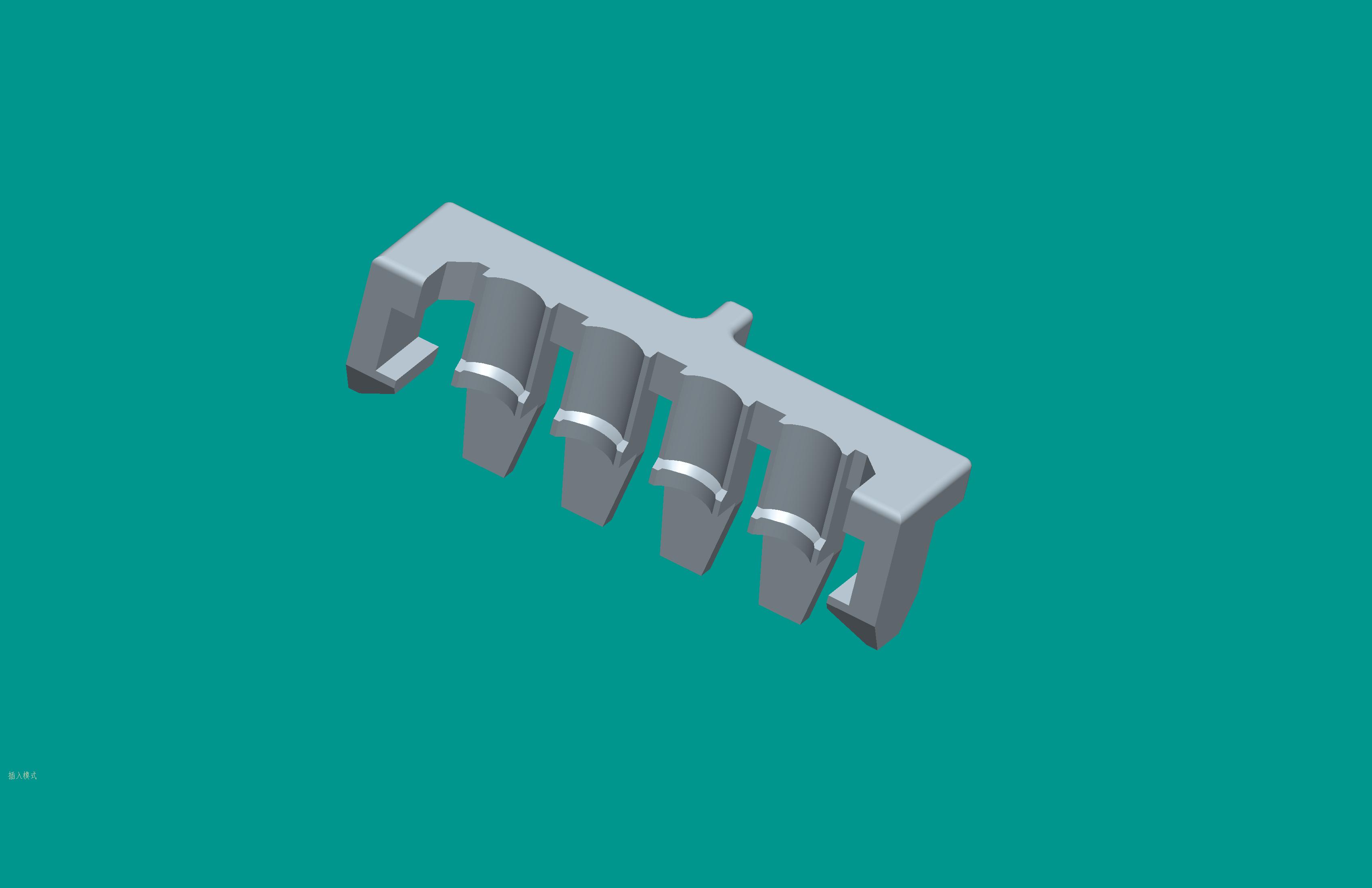 XH-4S有防壓扣鎖片（無臺(tái)階型）/淺灰色/高灼熱絲