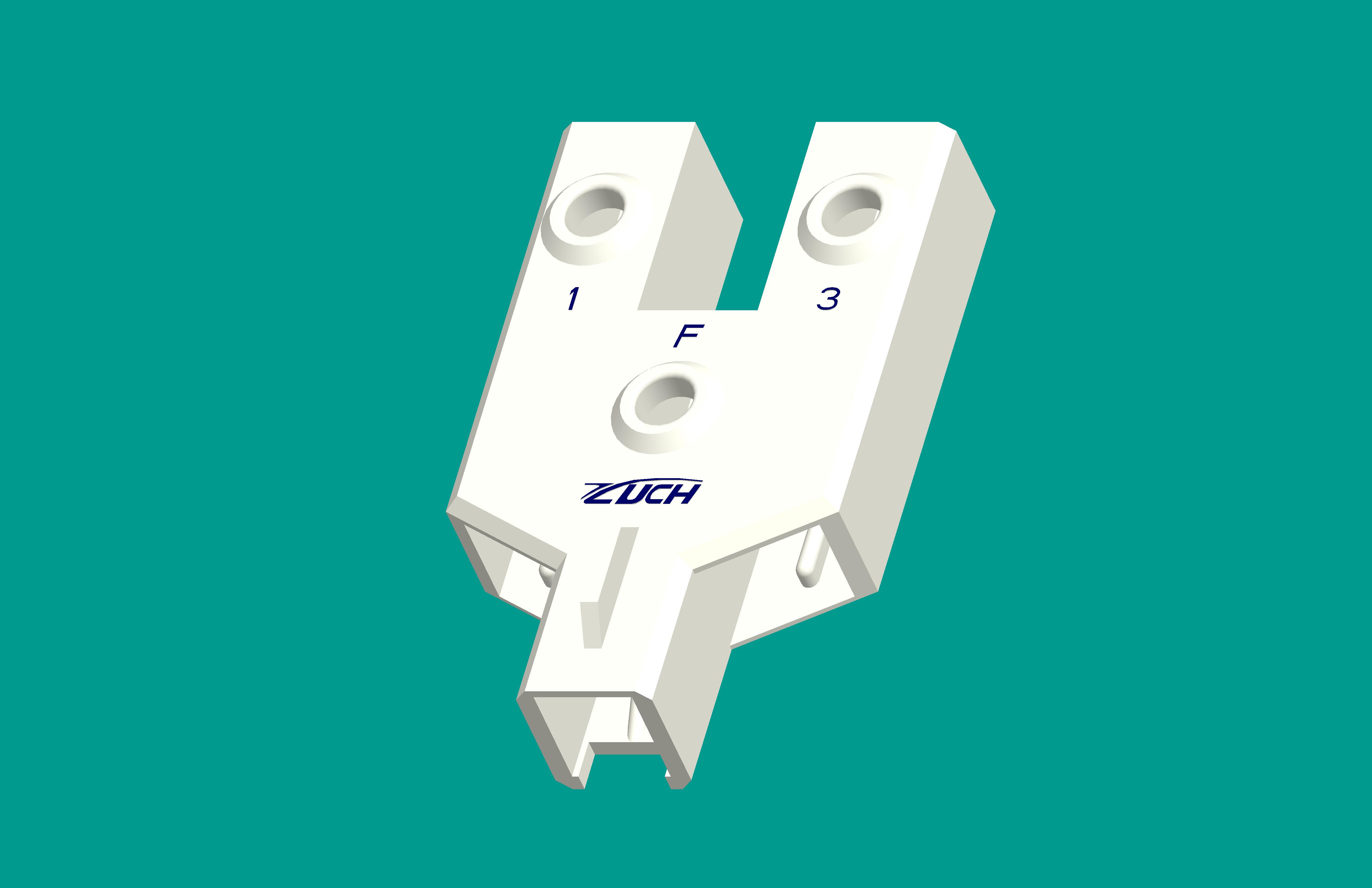 5806壓縮機(jī)塑殼B(3孔)-PBT+GF